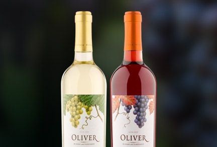 Ardagh Groups premium look wine bottles for Oliver Winery